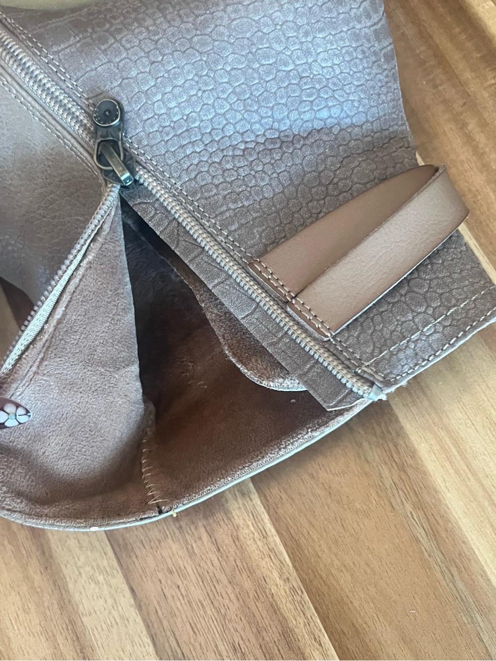 Blowfish Chunky Heel Ankle Boots in Taupe - Picture 11 of 11